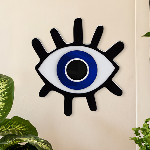Evil eye with lashes deals