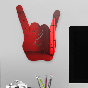 ROCK ON HAND SILHOUETTE - 4ArtWorks