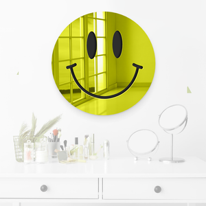 Happy Face Mirror Art