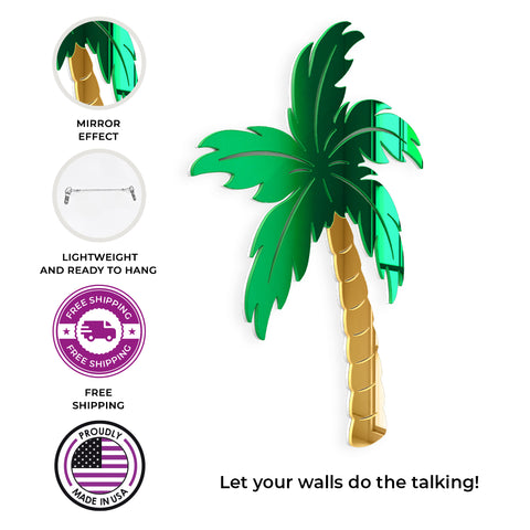 Palm mirror shop