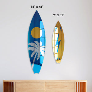 Surfboard Mirror Wall Decor